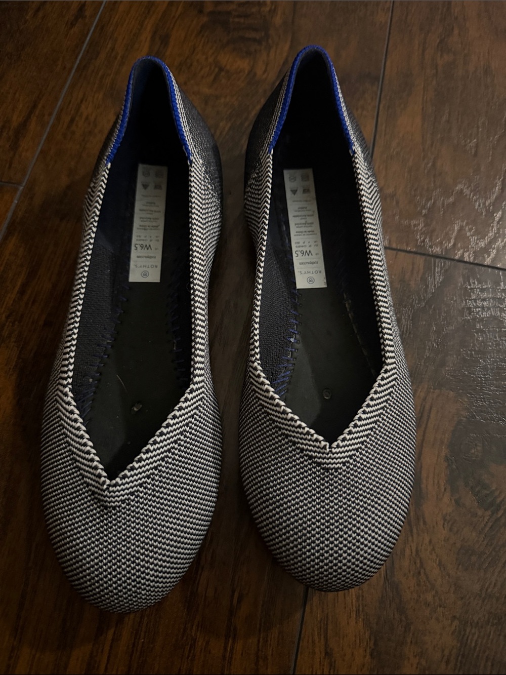 Rothy’s Ballet Flats - Black and White
